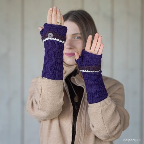 Pulswärmer Modell Rita Tragebeispiel